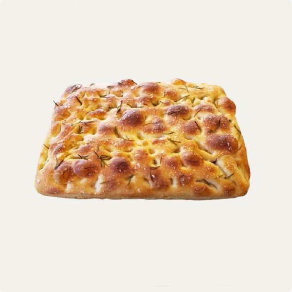 Foccacia con aceite de oliva y romero